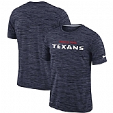 Men's Houston Texans Nike Navy Velocity Performance T-Shirt,baseball caps,new era cap wholesale,wholesale hats
